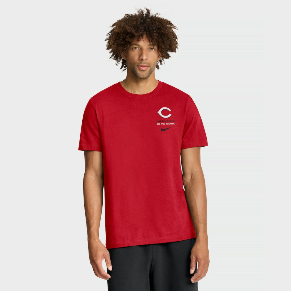 Cincinnati Reds Primetime 2-Hit T-Shirt Red