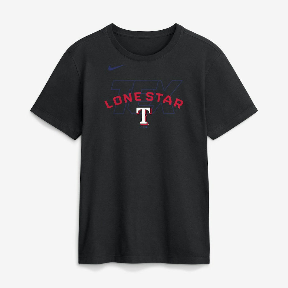 Texas Rangers Primetime Fashion T-Shirt Black