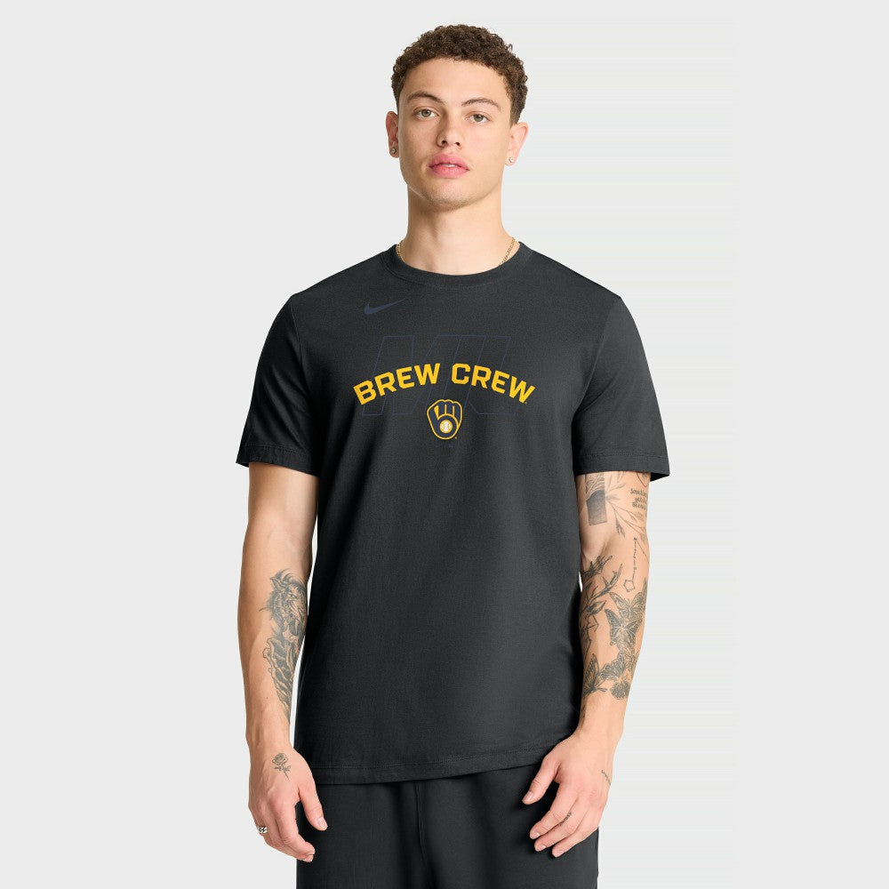 Milwaukee Brewers Primetime Fashion T-Shirt Black