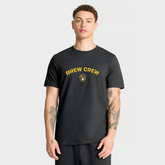 Milwaukee Brewers Primetime Fashion T-Shirt Black