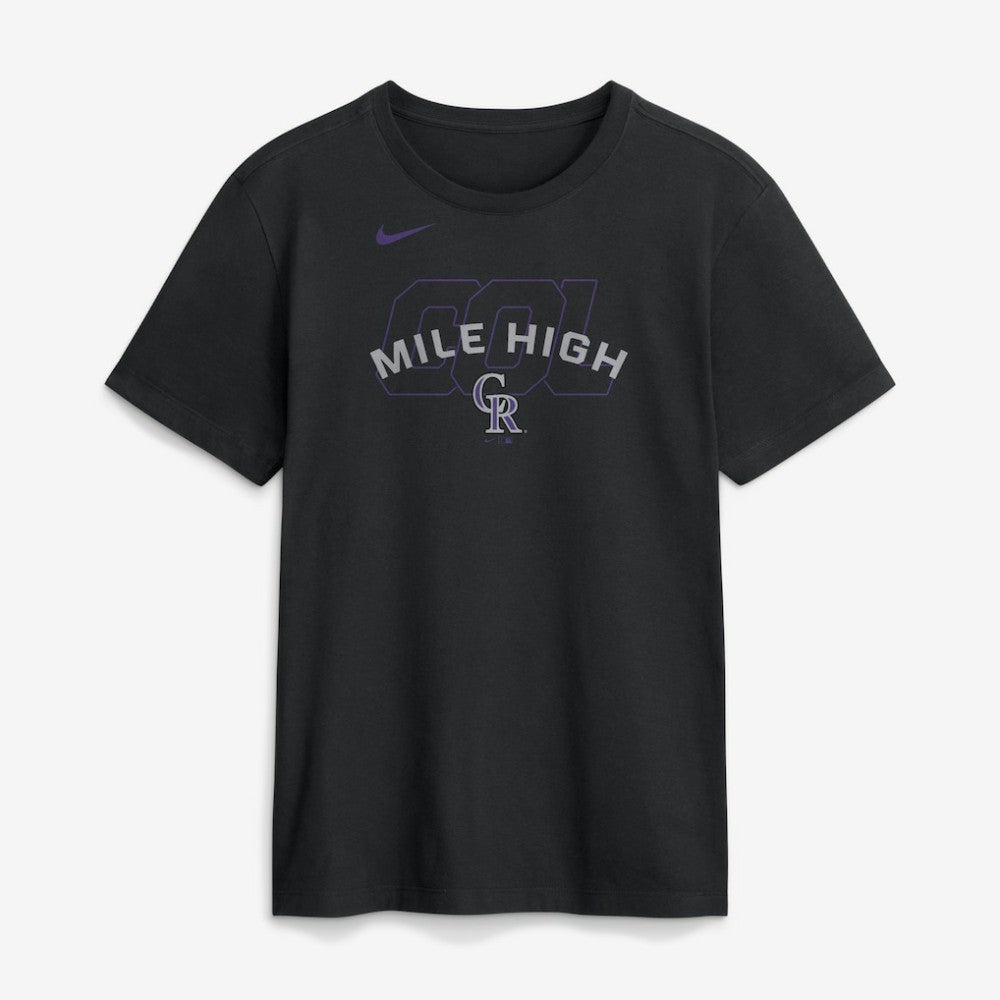 Colorado Rockies Primetime Fashion T-Shirt Black