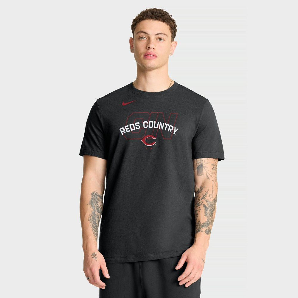 Cincinnati Reds Primetime Fashion T-Shirt Black