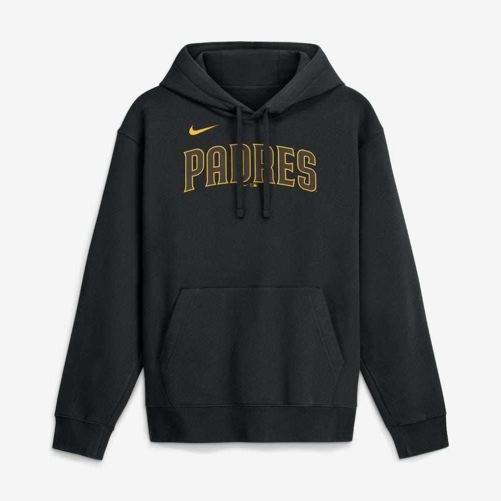 San Diego Padres Dri-Fit Club Hoodie Black