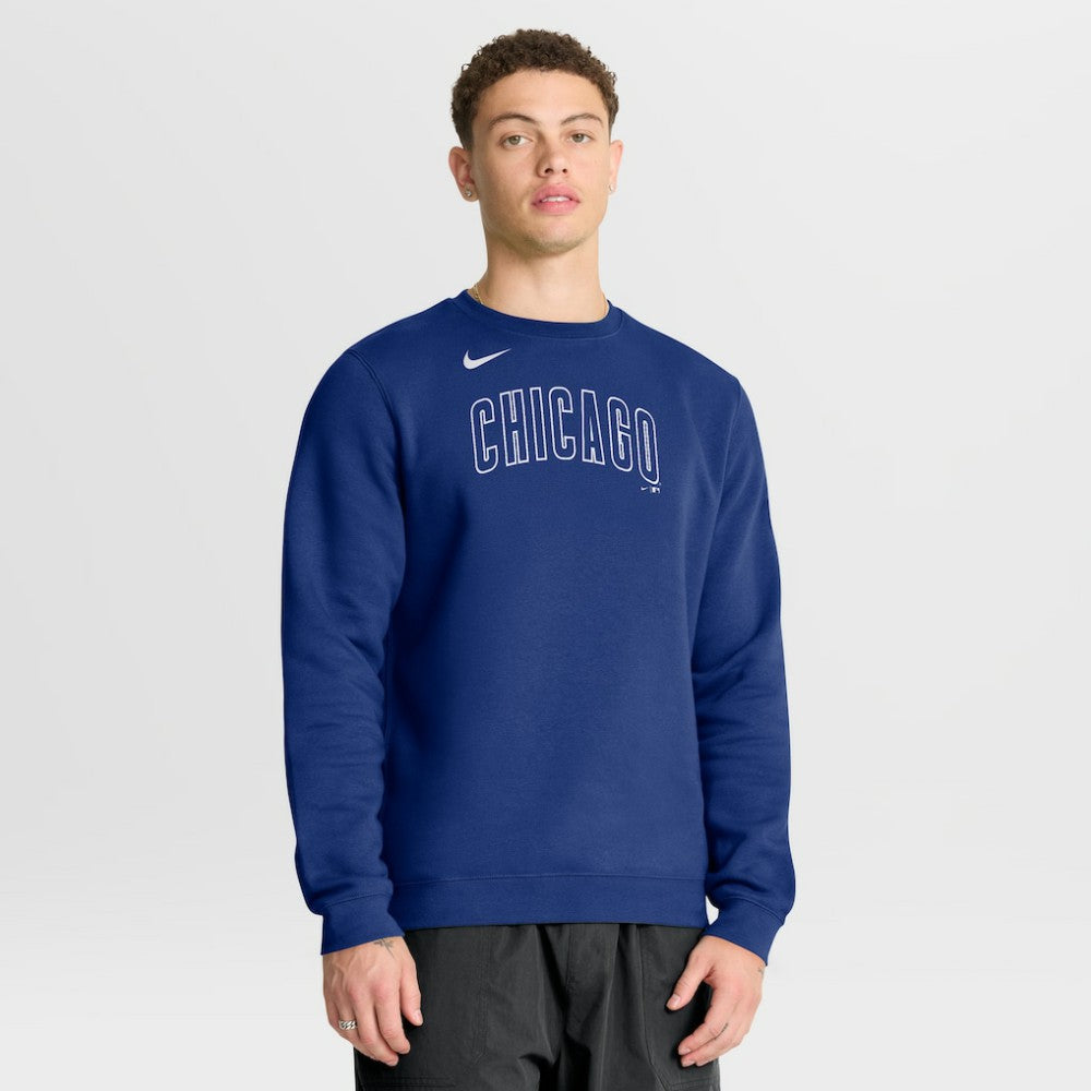 Chicago Cubs Primetime Wordmark Sweatshirt Royal