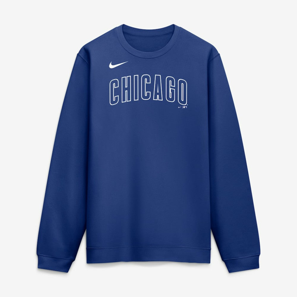 Chicago Cubs Primetime Wordmark Sweatshirt Royal