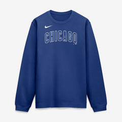 Chicago Cubs Primetime Wordmark Sweatshirt Royal