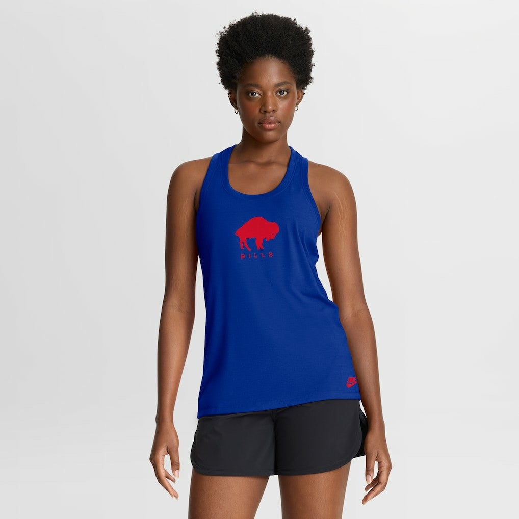 Buffalo Bills Women's Hurry Up Tri-Blend Dri-FIT Tank Top - Royal for sale