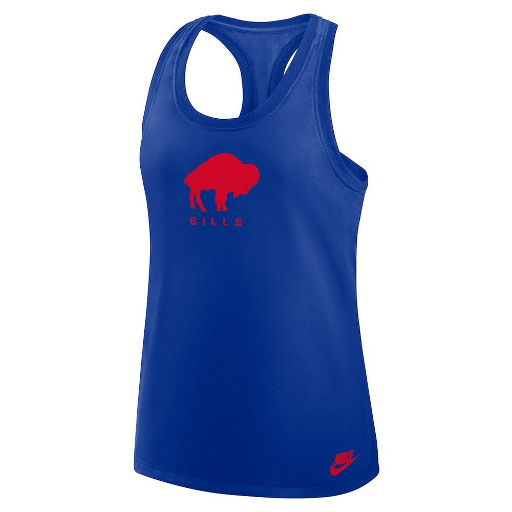 Buffalo Bills Women's Hurry Up Tri-Blend Dri-FIT Tank Top - Royal for sale