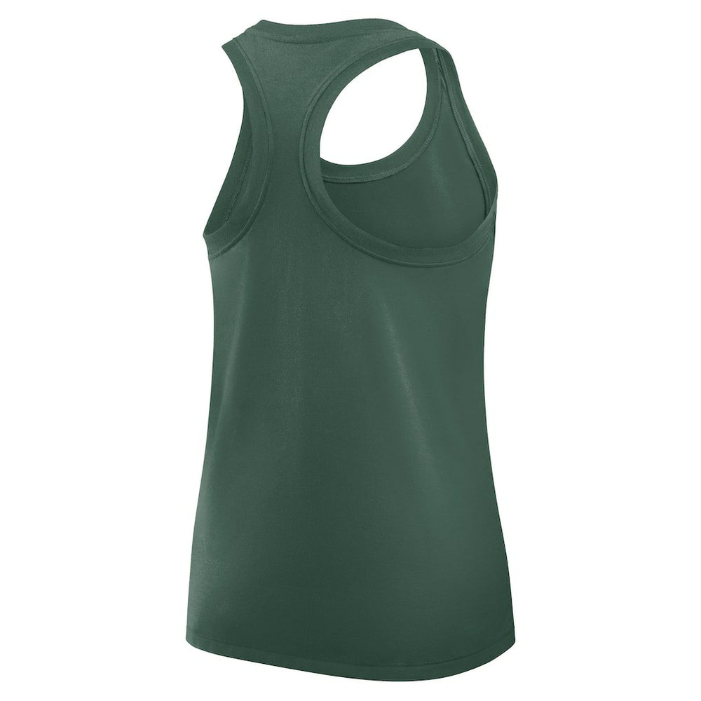 Green Bay Packers Women's Hurry Up Tri-Blend Dri-FIT Tank Top - Green outlet