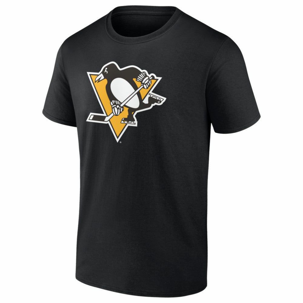 Pittsburgh Penguins Logo Athletic Essential T-Shirt - Black T-shirts