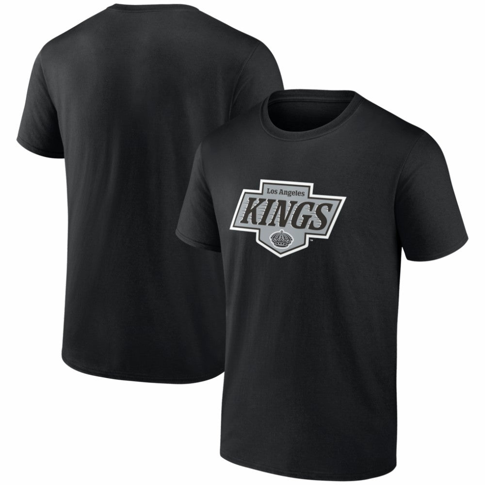 Los Angeles Kings Logo Athletic Essential T-Shirt - Black T-shirts
