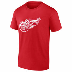 Detroit Red Wings Logo Athletic Essential T-Shirt - Red T-shirts