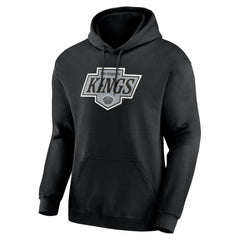 Los Angeles Kings Logo Athletic Essential Hoodie - Black Hoodies
