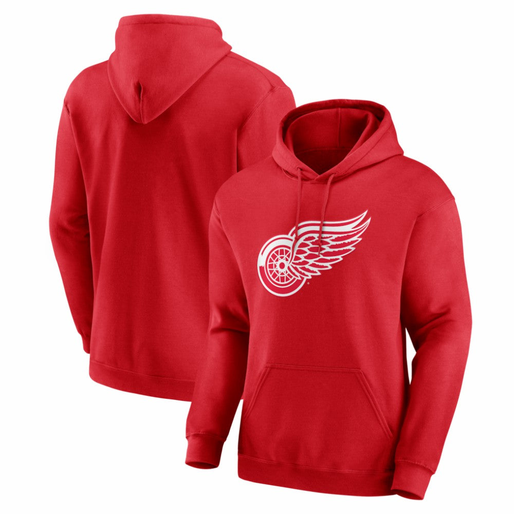 Detroit Red Wings Logo Athletic Essential Hoodie - Red Hoodies