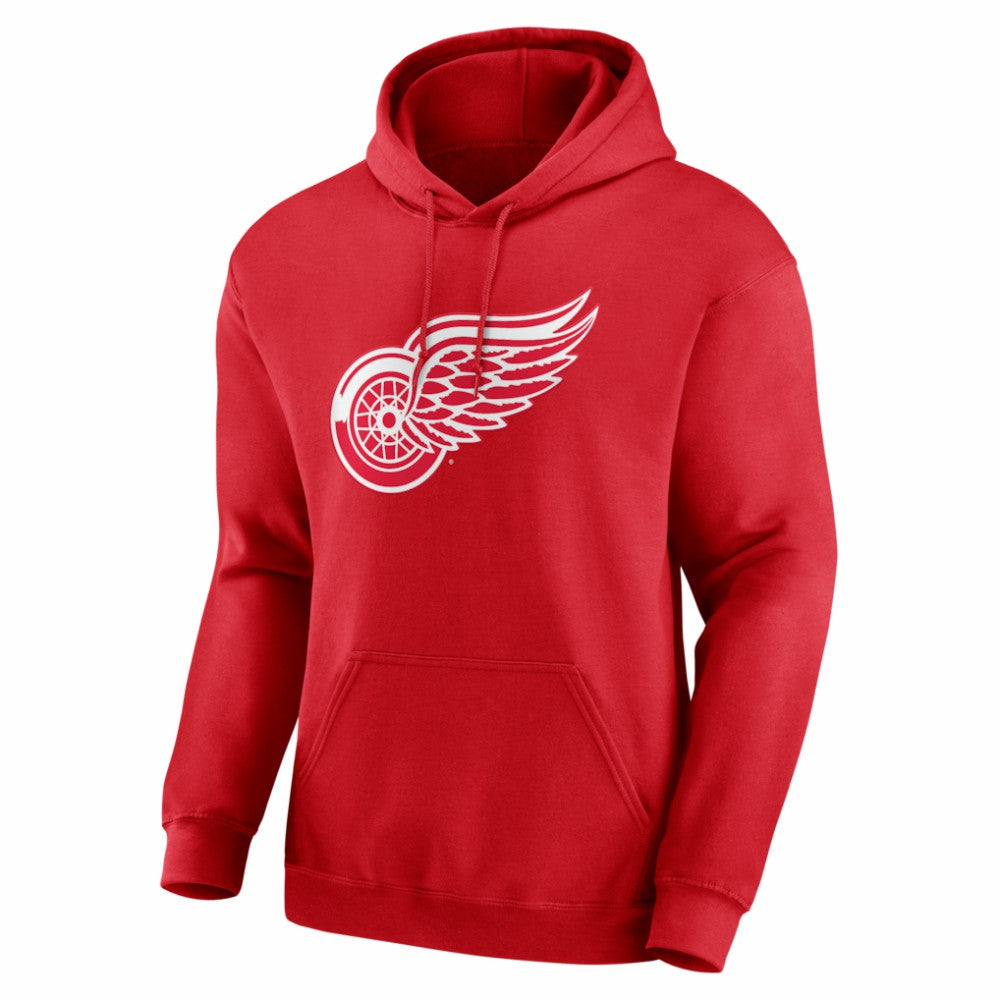 Detroit Red Wings Logo Athletic Essential Hoodie - Red Hoodies