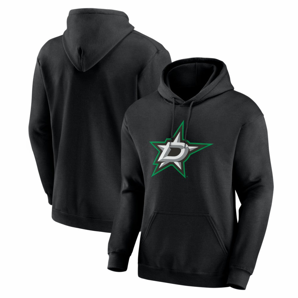 Dallas Stars Logo Athletic Essential Hoodie - Black Hoodies