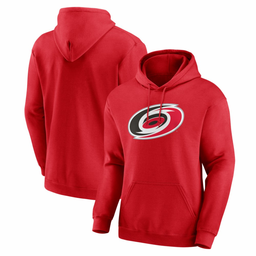 Carolina Hurricanes Logo Athletic Essential Hoodie - Red Hoodies