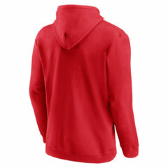 Carolina Hurricanes Logo Athletic Essential Hoodie - Red Hoodies