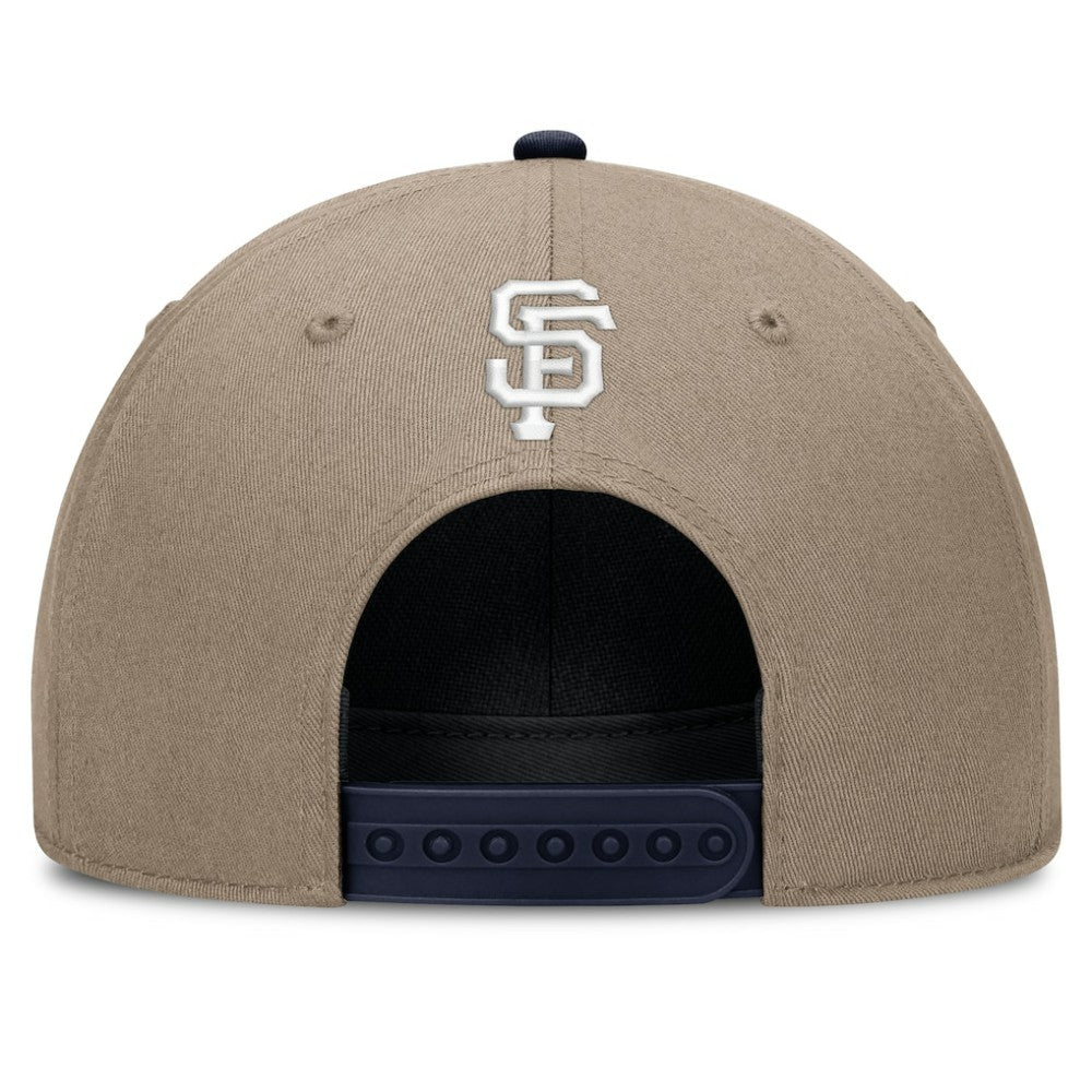 San Francisco Giants Father's Day Rope Rise Adjustable Hat Khaki