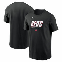 Cincinnati Reds 2025 MLB Speedway Classic Authentic Collection Wordmark T-Shirt Black