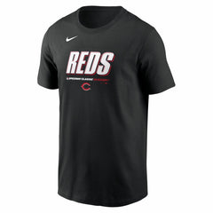 Cincinnati Reds 2025 MLB Speedway Classic Authentic Collection Wordmark T-Shirt Black