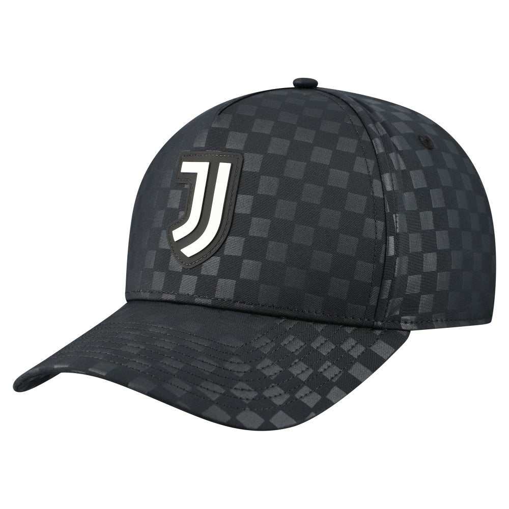 Juventus Checkmate A-Frame Adjustable Hat - Black cheap
