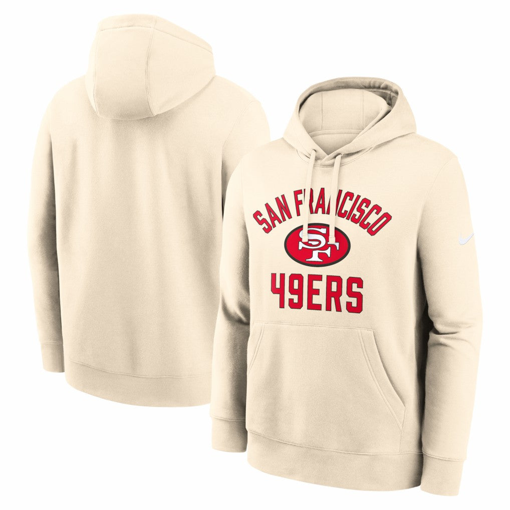 San Francisco 49ers Club Hoodie - Natural cheap