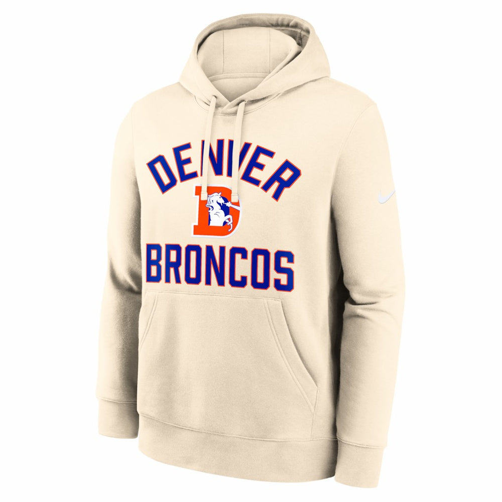 Denver Broncos Club Hoodie - Natural sale
