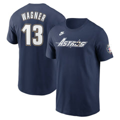 Billy Wagner Houston Astros 2025 National Baseball Hall of Fame Name & Number T-Shirt Navy