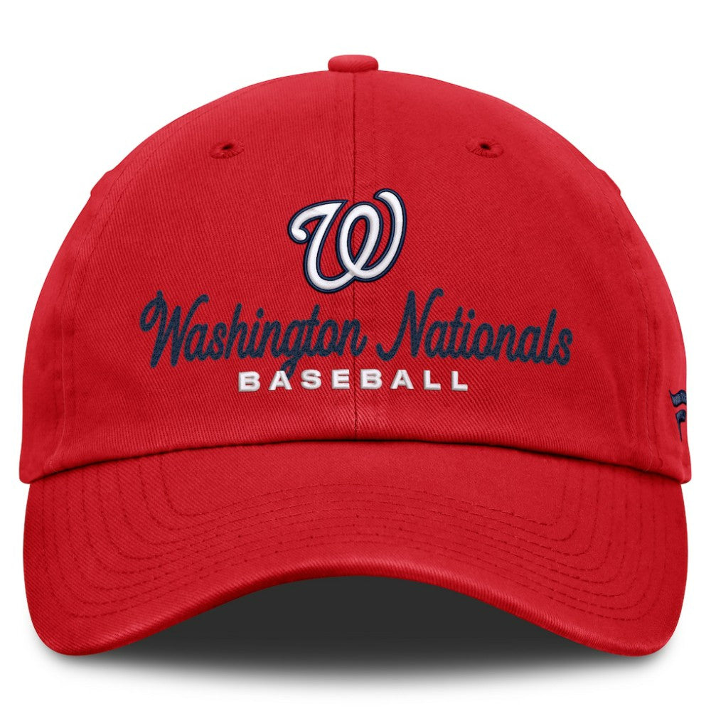 Washington Nationals Women's Velocity Adjustable Hat Red
