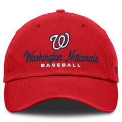 Washington Nationals Women's Velocity Adjustable Hat Red