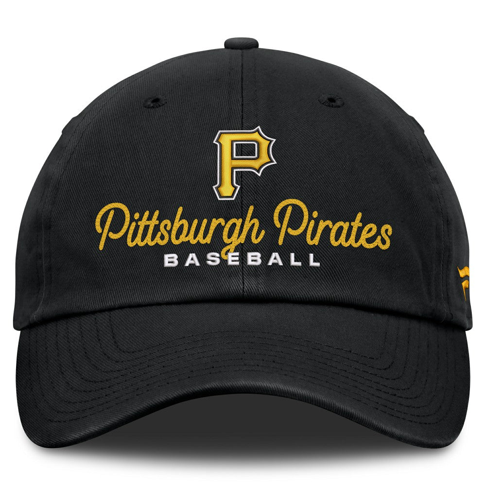 Pittsburgh Pirates Women's Velocity Adjustable Hat Black