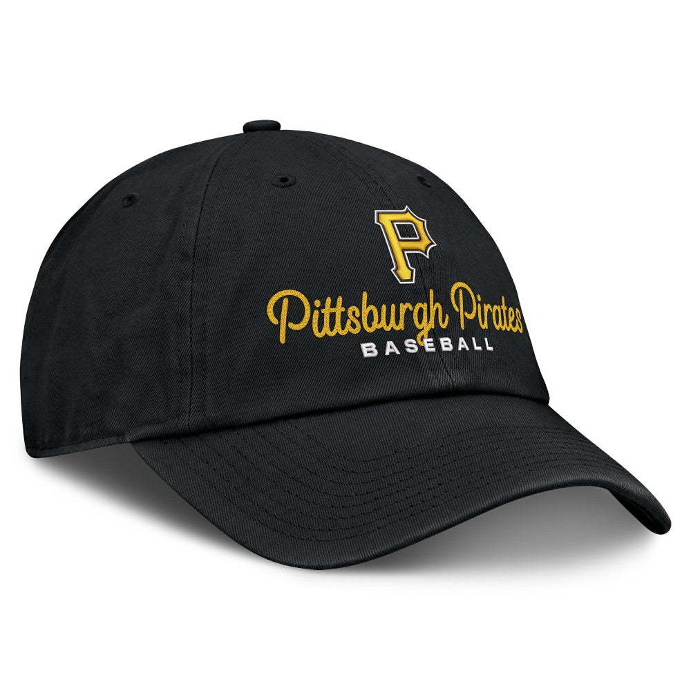 Pittsburgh Pirates Women's Velocity Adjustable Hat Black
