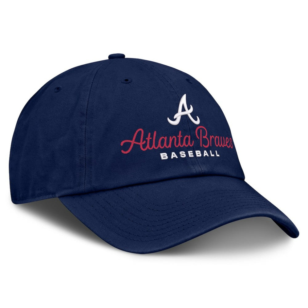 Atlanta Braves Women's Velocity Adjustable Hat Navy