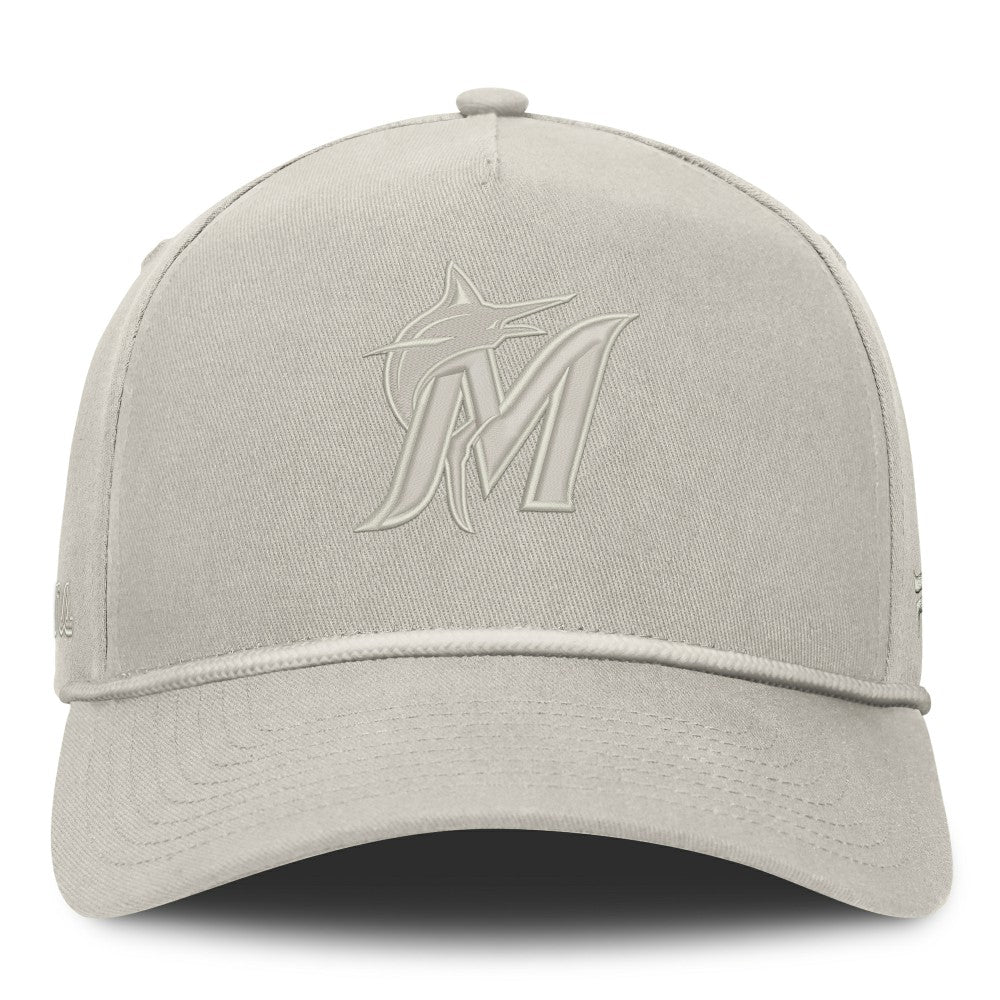 Miami Marlins Undertone A-Frame Adjustable Hat Stone