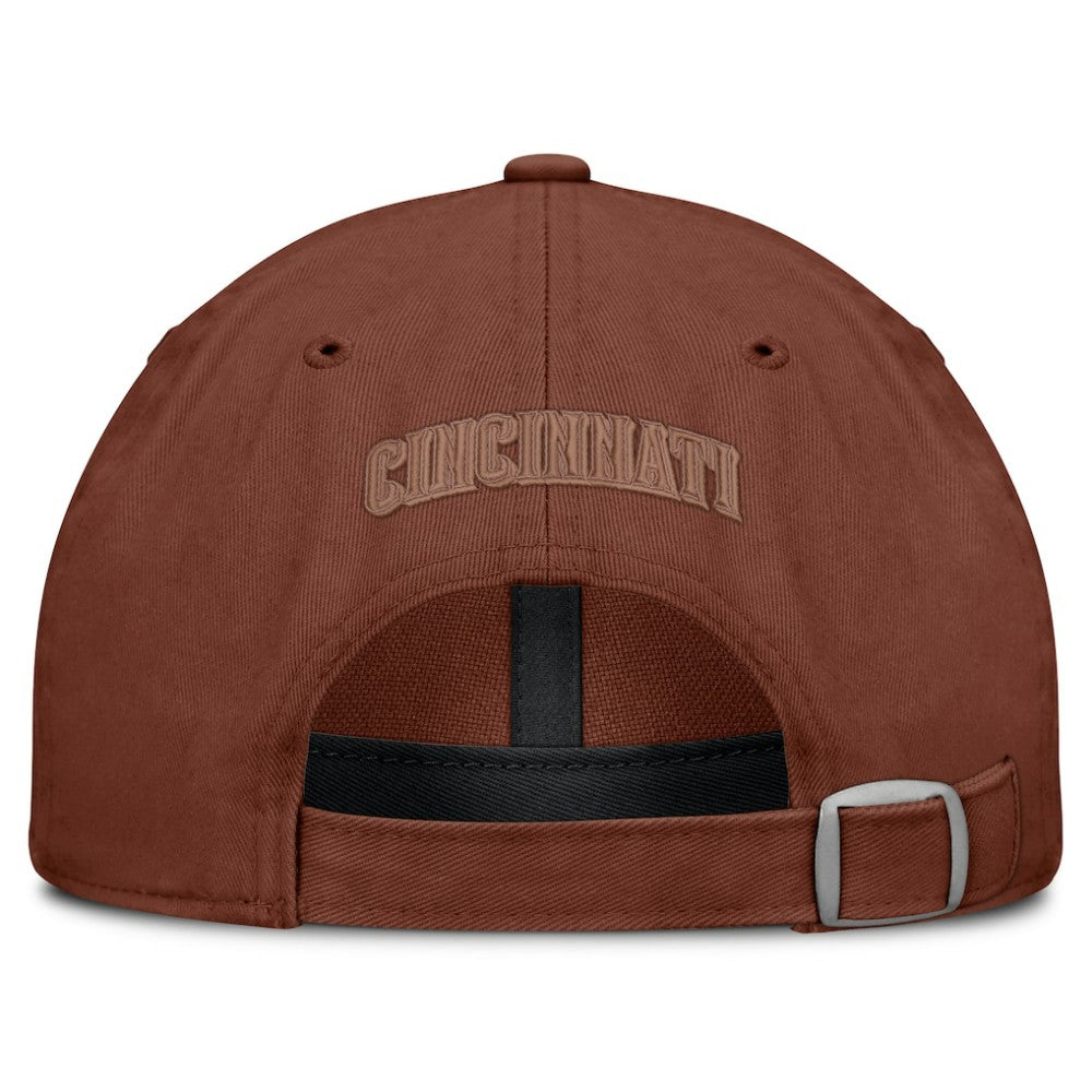Cincinnati Reds Tinge Adjustable Hat Brown