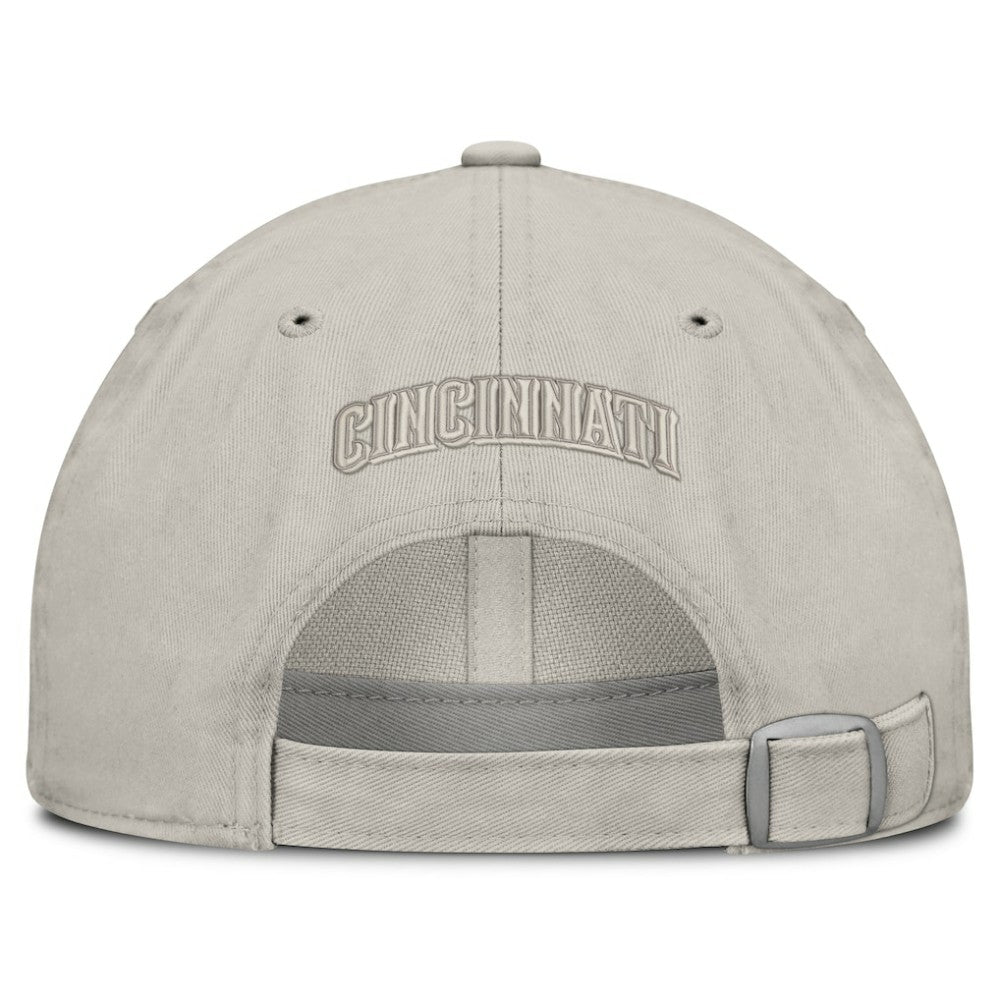 Cincinnati Reds Tinge Adjustable Hat Stone