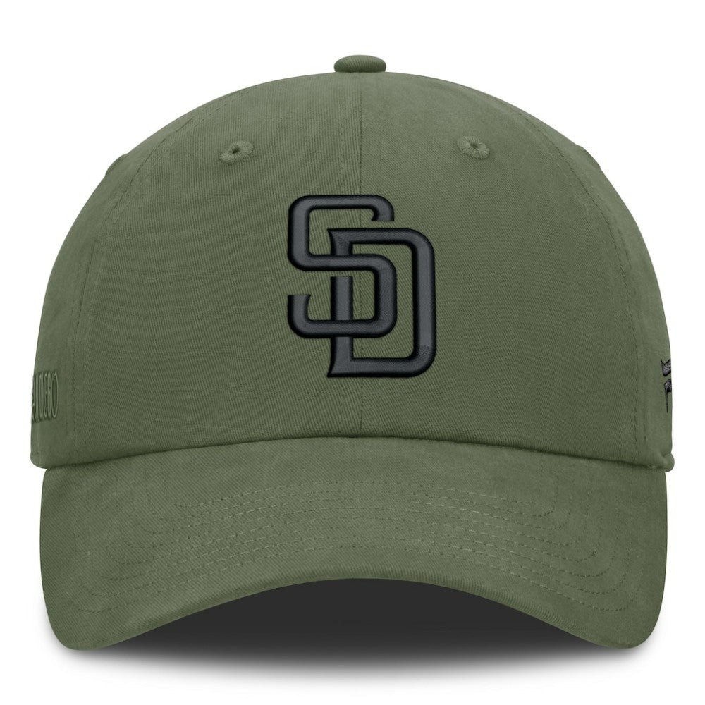 San Diego Padres Pine Rider Adjustable Hat Olive