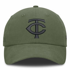 Minnesota Twins Pine Rider Adjustable Hat Olive