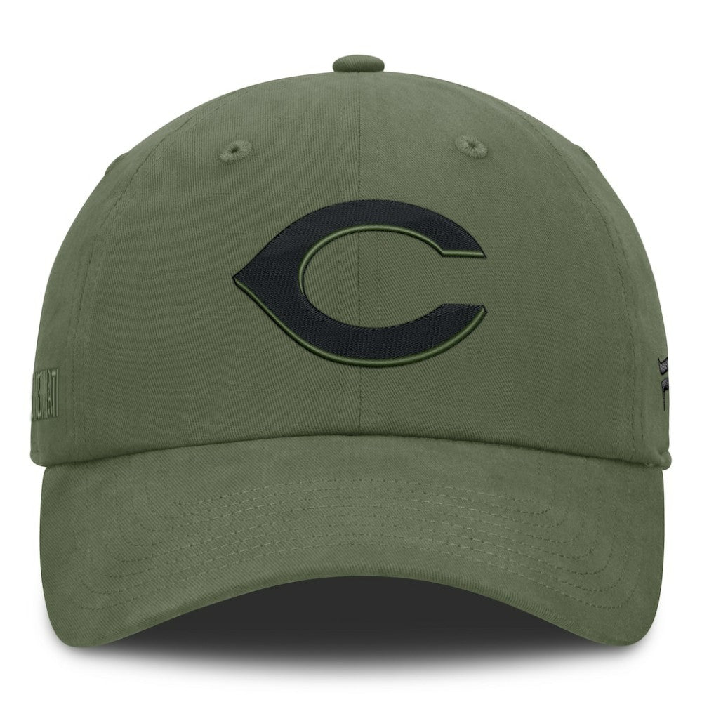 Cincinnati Reds Pine Rider Adjustable Hat Olive