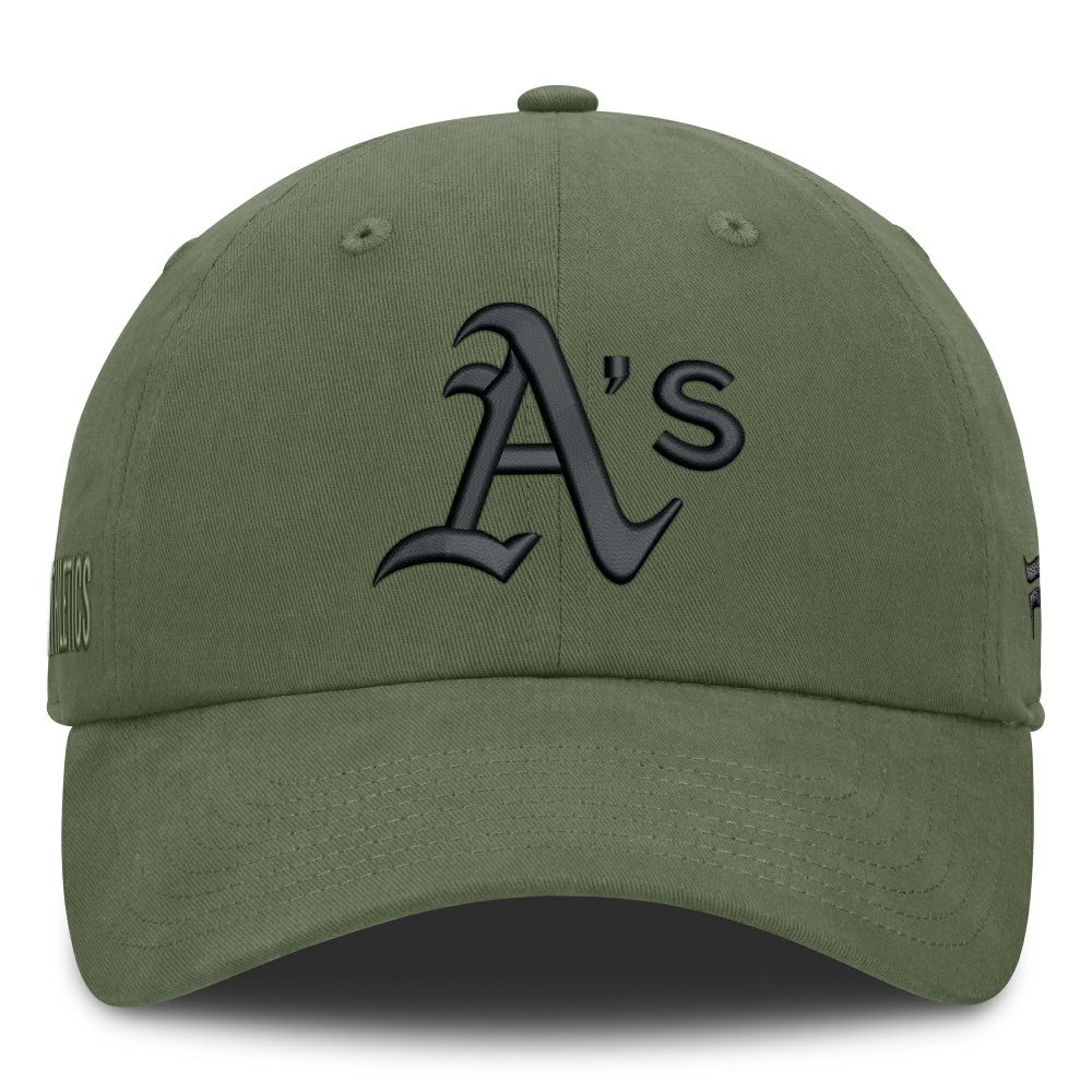 Athletics Pine Rider Adjustable Hat Olive