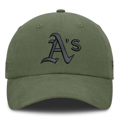 Athletics Pine Rider Adjustable Hat Olive