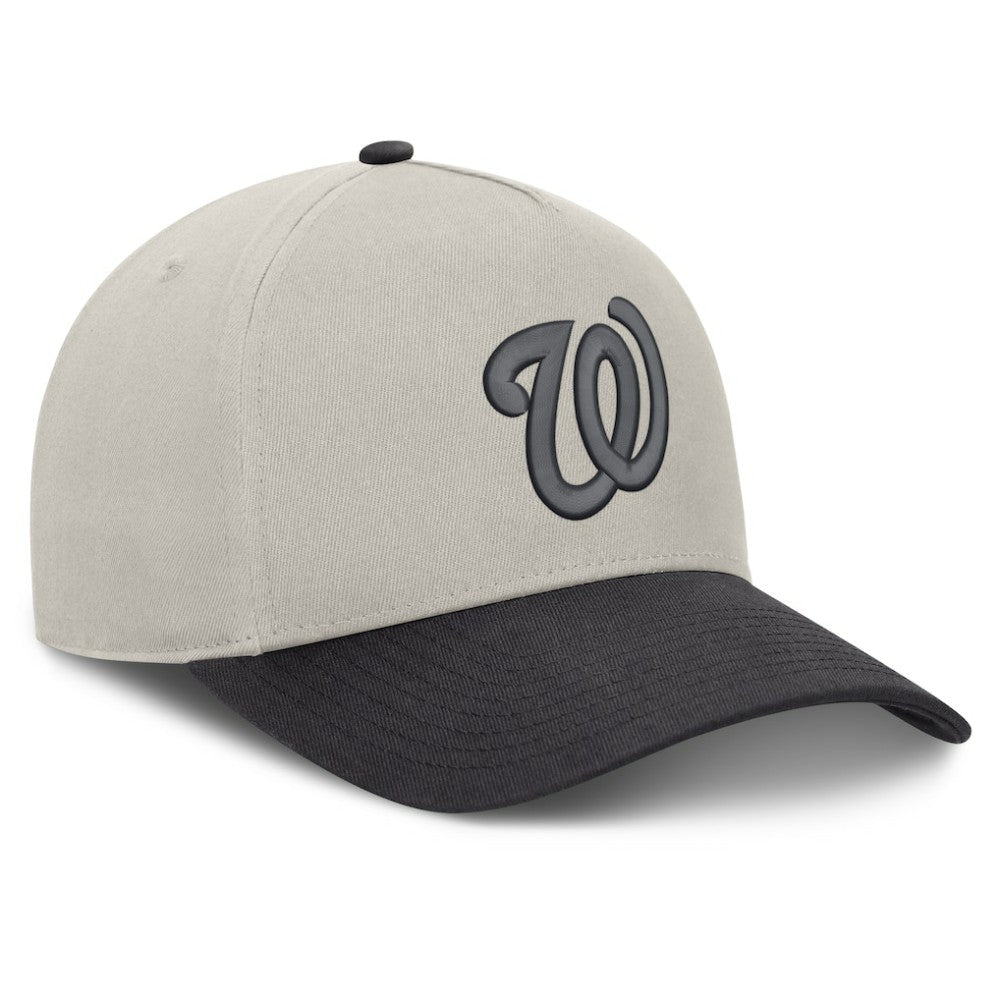 Washington Nationals Wonder A-Frame Adjustable Hat Stone/Graphite