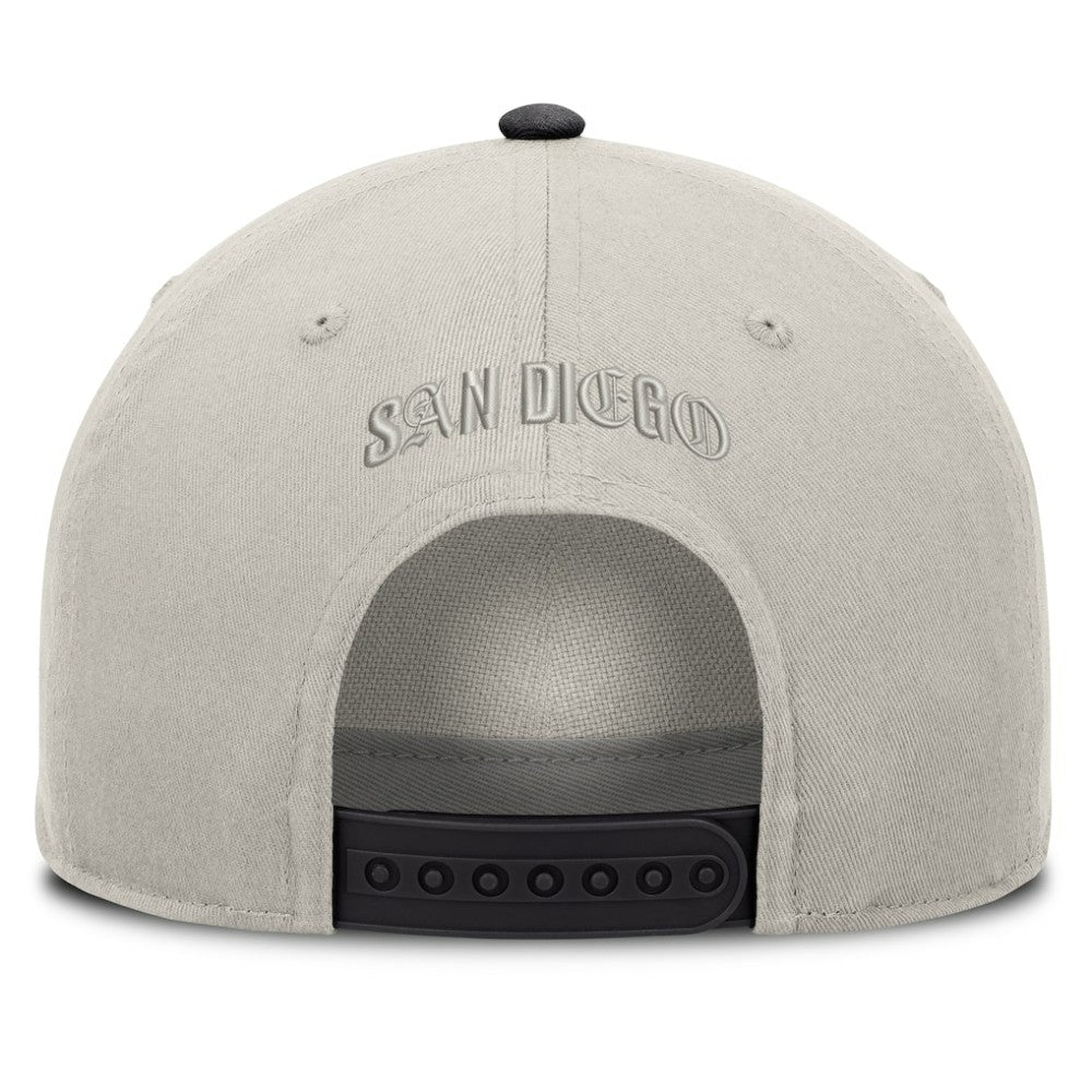 San Diego Padres Wonder A-Frame Adjustable Hat Stone/Graphite