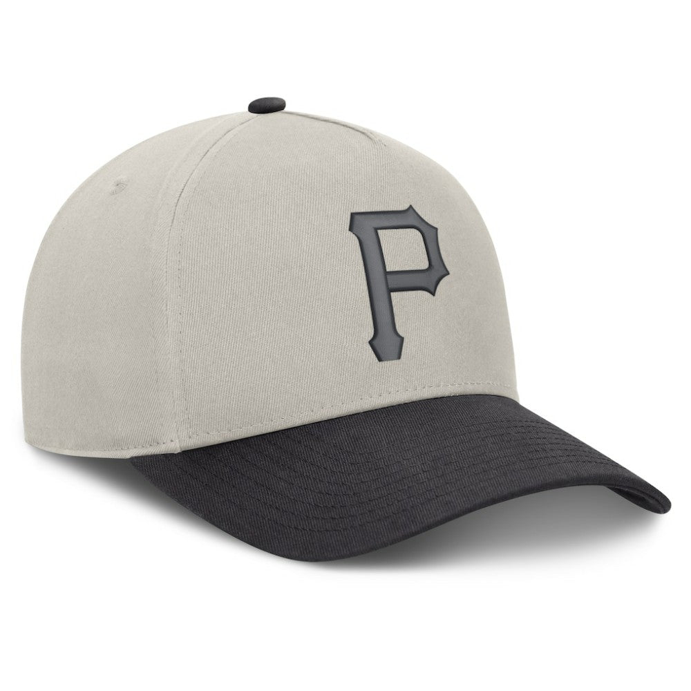 Pittsburgh Pirates Wonder A-Frame Adjustable Hat Stone/Graphite