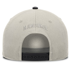 Milwaukee Brewers Wonder A-Frame Adjustable Hat Stone/Graphite