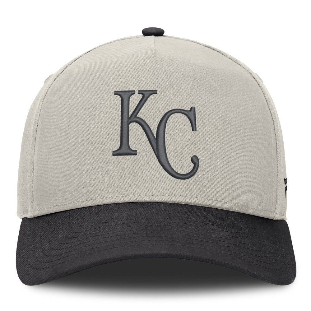 Kansas City Royals Wonder A-Frame Adjustable Hat Stone/Graphite