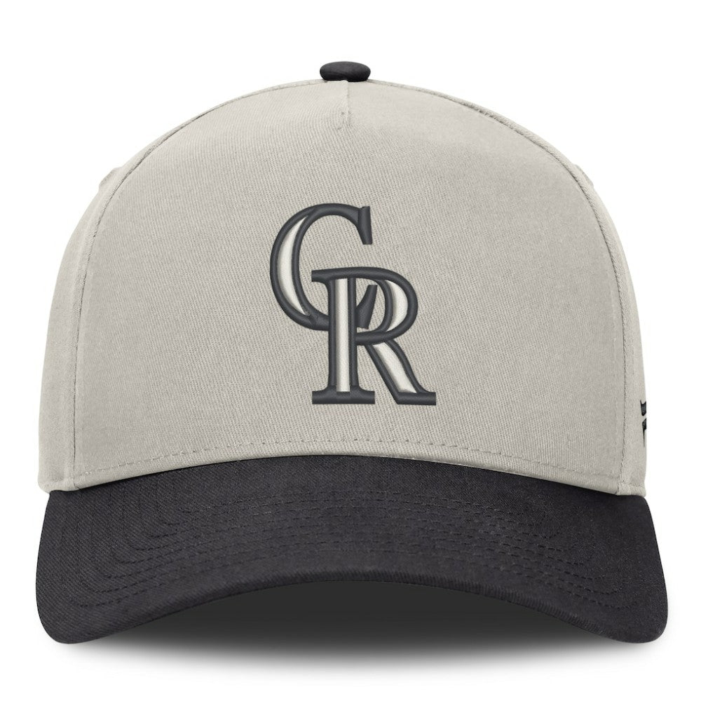 Colorado Rockies Wonder A-Frame Adjustable Hat Stone/Graphite