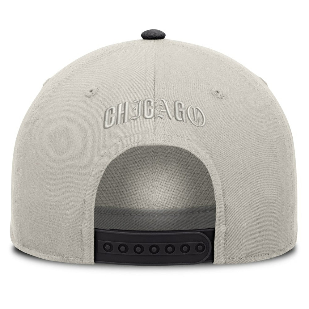 Chicago White Sox Wonder A-Frame Adjustable Hat Stone/Graphite