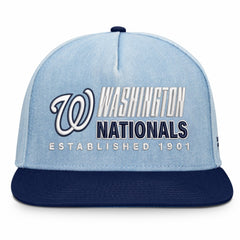 Washington Nationals Twinbill Snapback Hat Denim